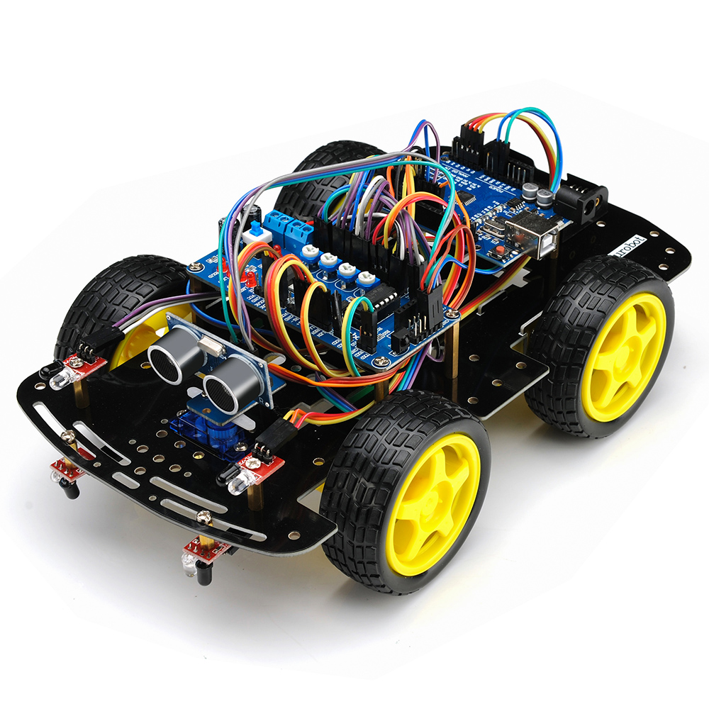 Arduino 4wd Car Arduino Arduino Robot Arduino Projects | Images and ...