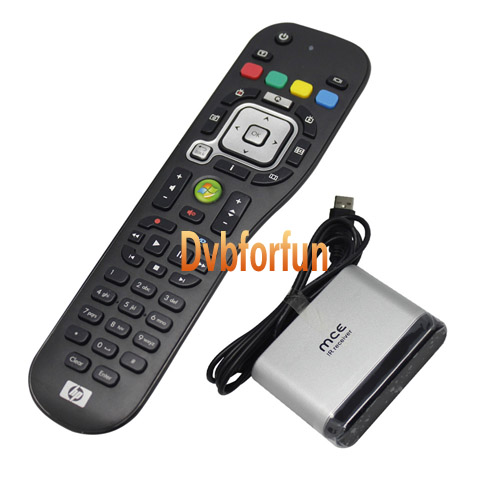 Center IR Remote Control and Transmitter/Receiver for Media Center PC